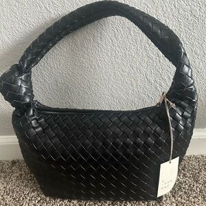 A New Day Black Woven bag